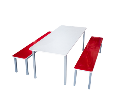 CONJUNTO DE REFEITORIO ECO (SEM ENCOSTO) INFANTIL