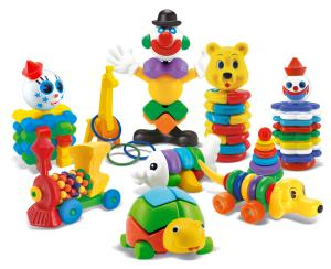 Kit Multiatividades com 10 brinquedos
